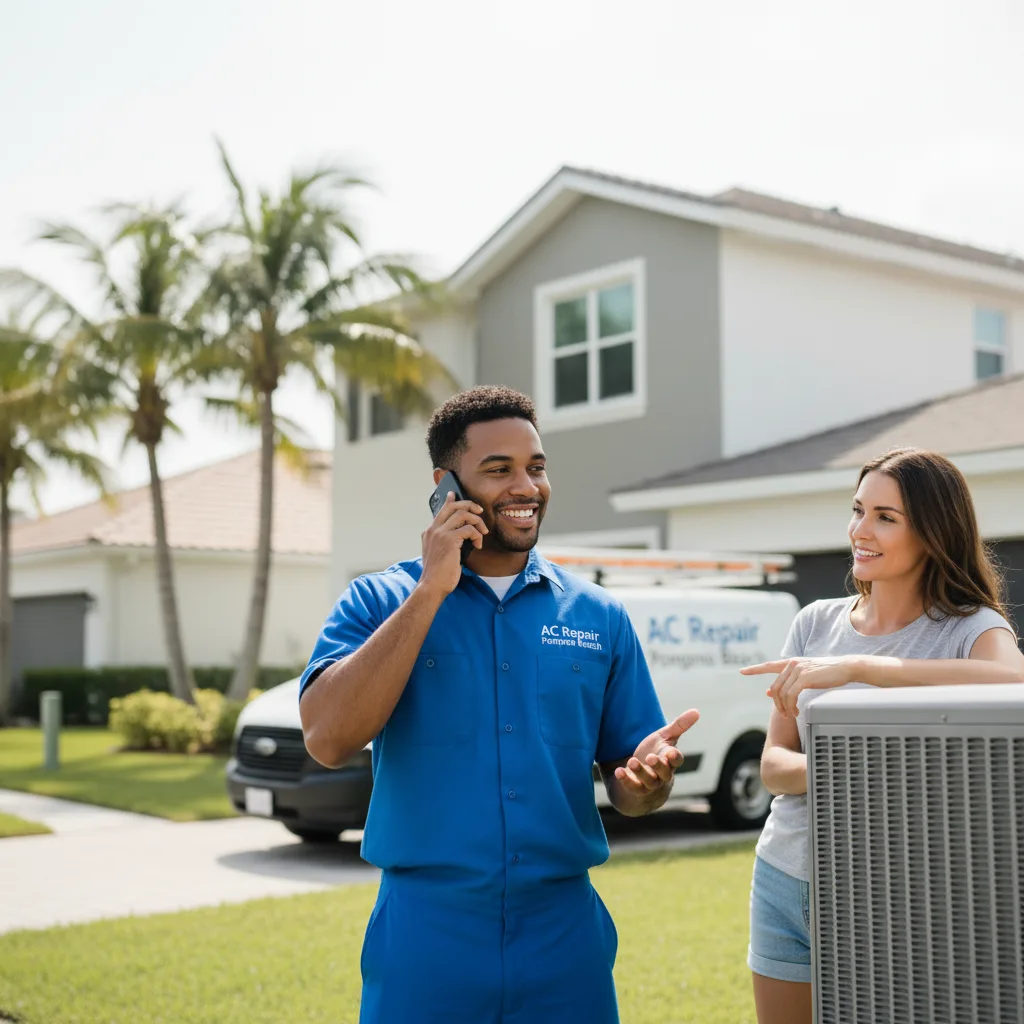AC Repair Pompano Beach customer support in Canutillo